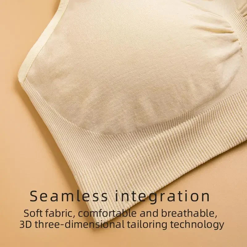 Breathable Seamless Nursing Bra