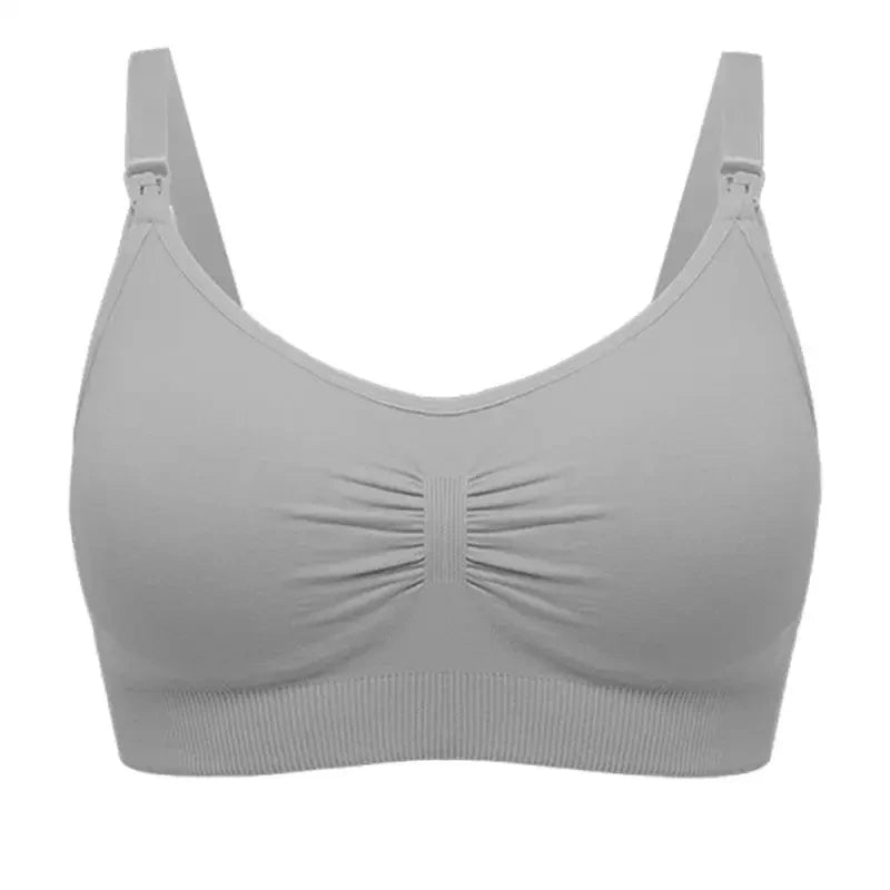 Breathable Seamless Nursing Bra