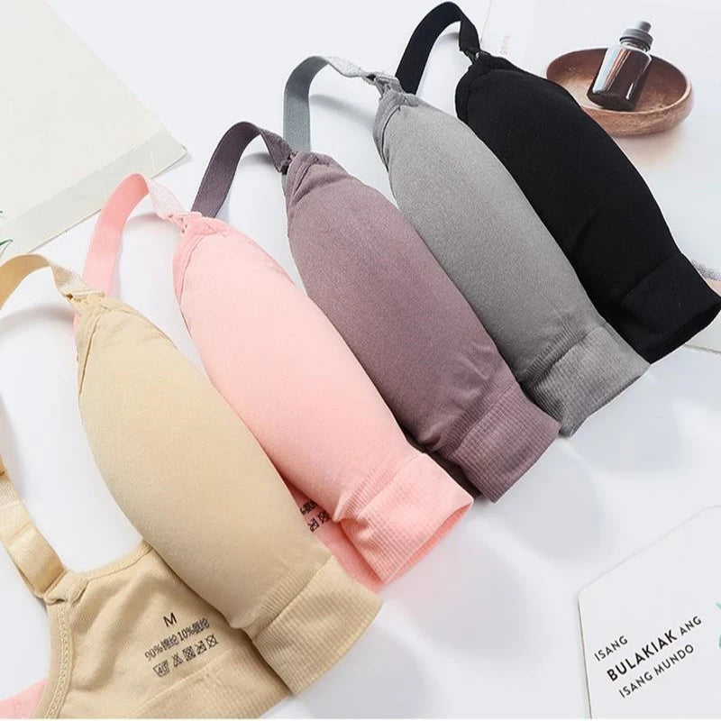Breathable Seamless Nursing Bra