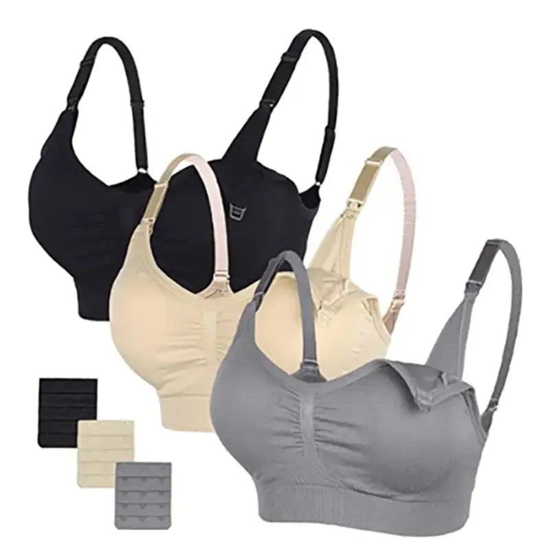 Breathable Seamless Nursing Bra